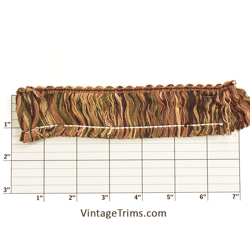 Brush Fringe 1-1/2" 7 Colorways