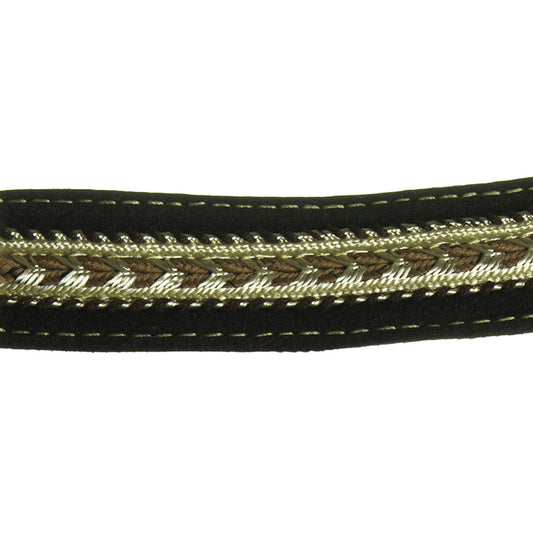 Unique Leather Braid 15/16"