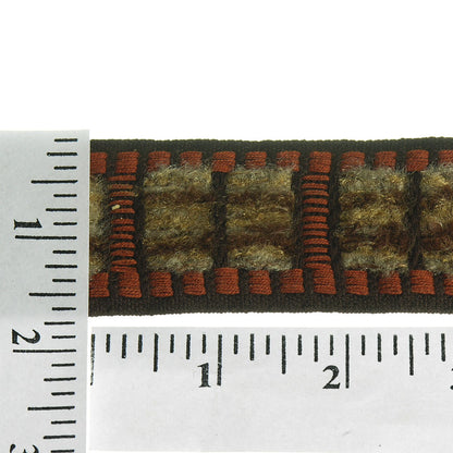 Fuzzy Squares Braid 1-5/8"