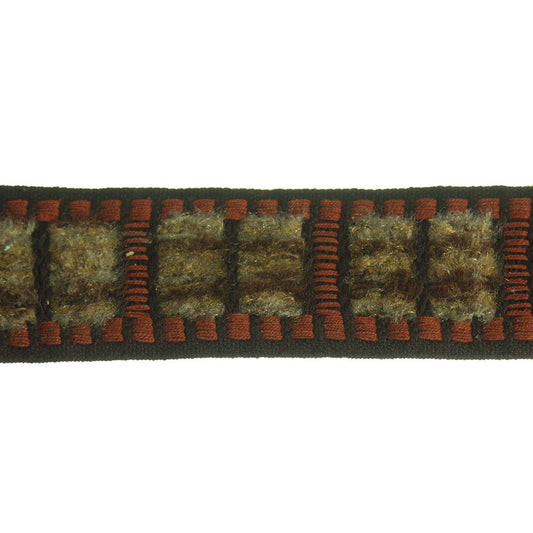 Fuzzy Squares Braid 1-5/8"