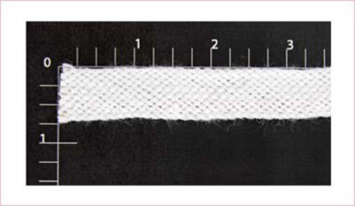 White Flat Bias Fabric Trim_1