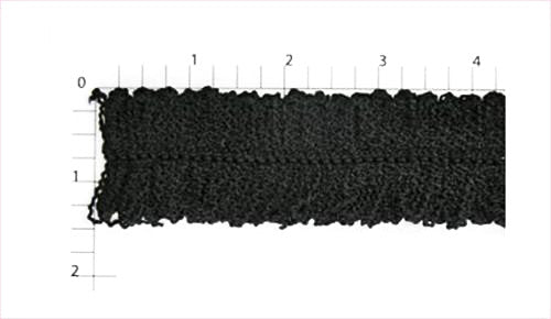 Heavy Black Fringe Fabric Trim_1