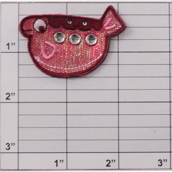 Fish Pin Back Brooch