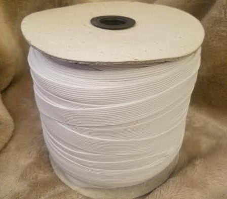 White Elastic, 3/4"- 200 Yard Spool