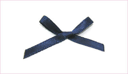 Navy Fabric Bow (Box of 720)