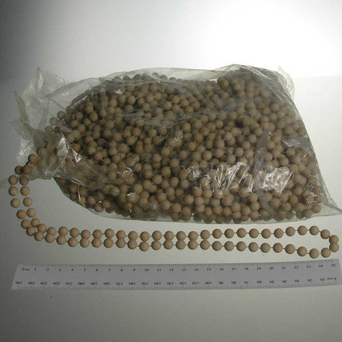 30 Yard Roll 8mm Matte Finish Molded Pearls (10881), Assorted Colors